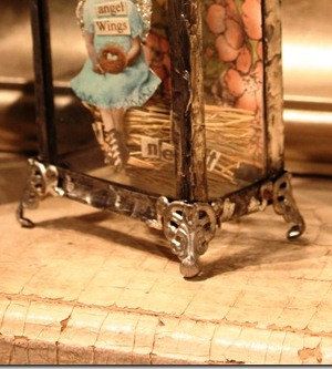 Silver Steel or Brass Box Feet – Decorative Filigree