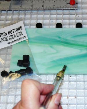 Cutter Mate – Friction Buttons- 8 Pack- Stops Glass for Cutting Ease