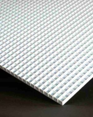 Morton Mini Surface PLUS – Gridded Glass Cutting Surface – 2 Panels interlock to make 22.5″ x 15.75″ Cutting Surface