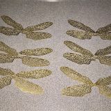 Dragonfly Wing Brass Filigree – 1 Set (4 wings) or 6 Sets (24 wings) – Stained glass/ Lamp working/ Tiffany