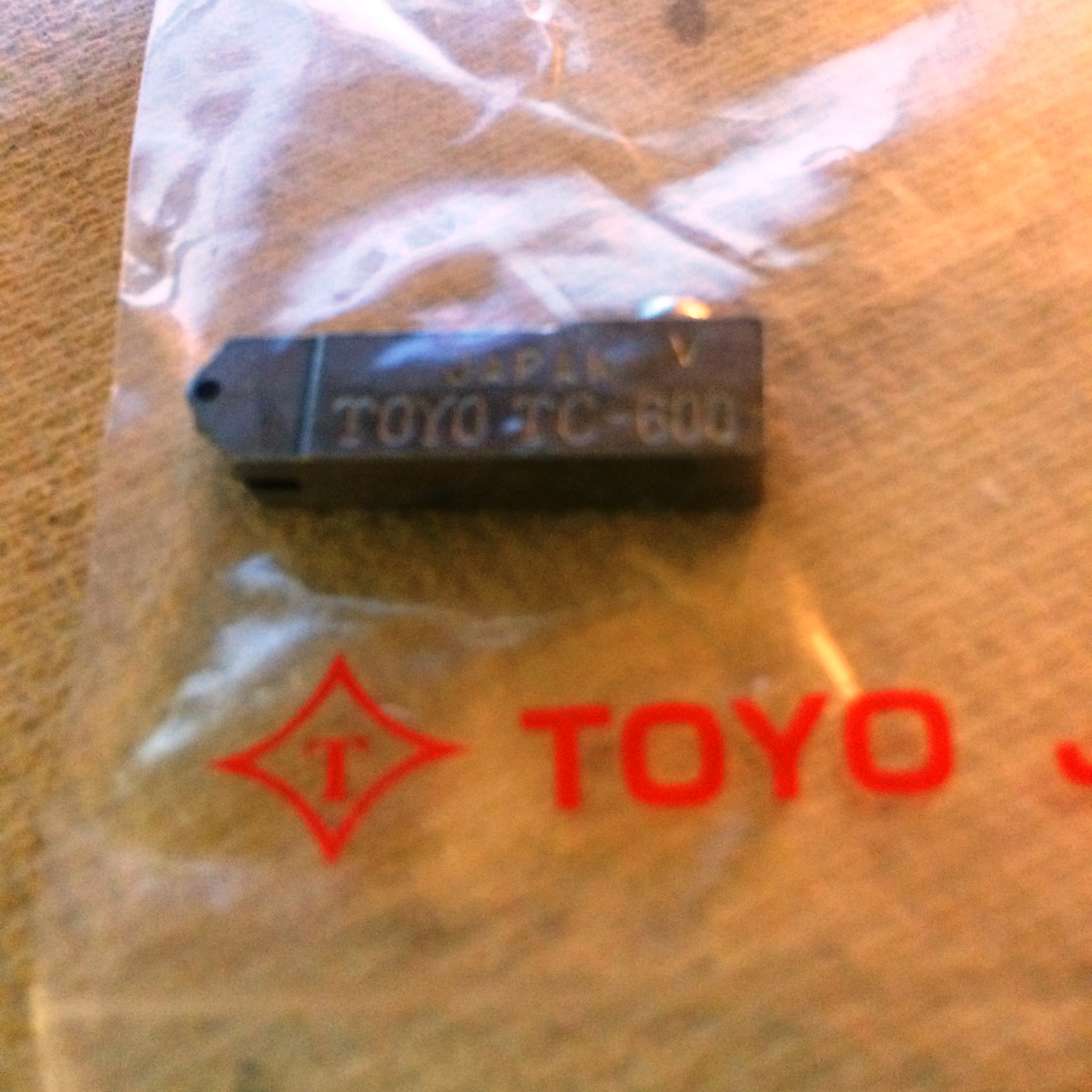 Toyo Replacement Small Cutter head TC21V fits Toyo Custom Grip Cutter 