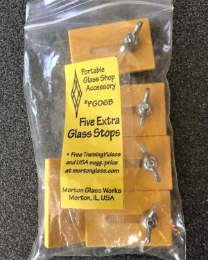Morton (5 piece) Glass Stops extra Blocks for perfect cutting PG06B18.95