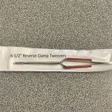 6-1/2 inch – Reverse Clamp Tweezers – (opens when pressure applied) – for SOLDERING