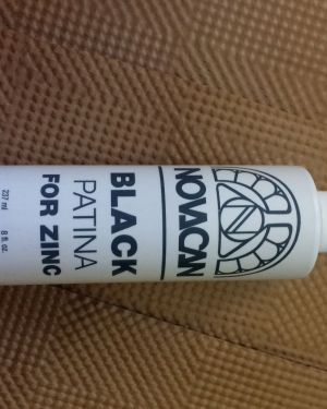 Black Patina for ZINC – Novacan 8 oz