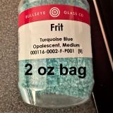 Turquoise Blue Frit 2 oz
