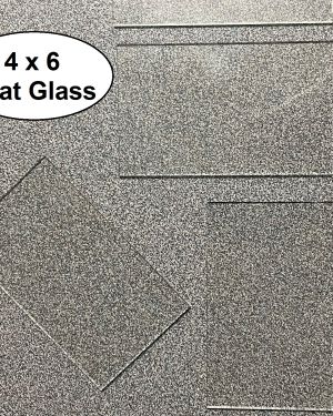 4″ x 6″ Rectangles Clear Flat Glass (4 inch x 6 inch) Picture size